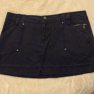 Old Navy Skirt  Navy Blue Denim   Size 12